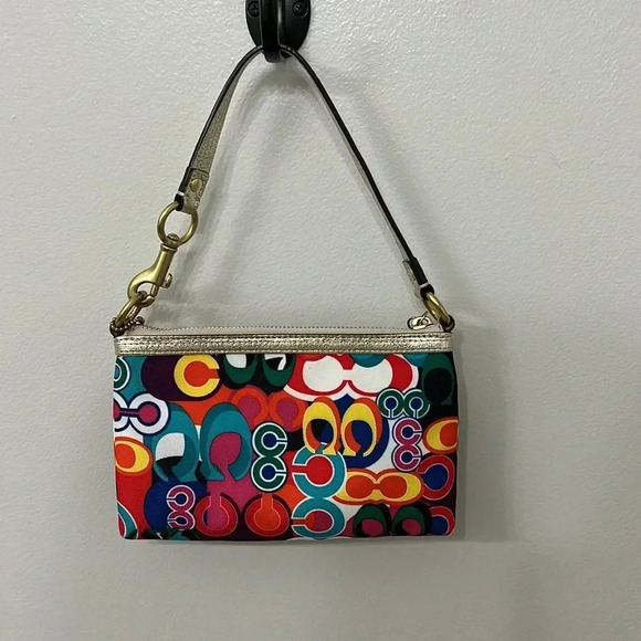 Coach Poppy Edition Handbag-Graffiti - Picture 3 of 4